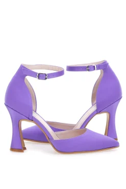 Décolleté a Punta 704 Raso Glicine-PITTARELLO LOVE Outlet