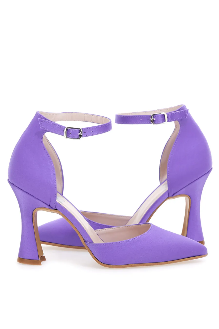 Décolleté a Punta 704 Raso Glicine-PITTARELLO LOVE Outlet