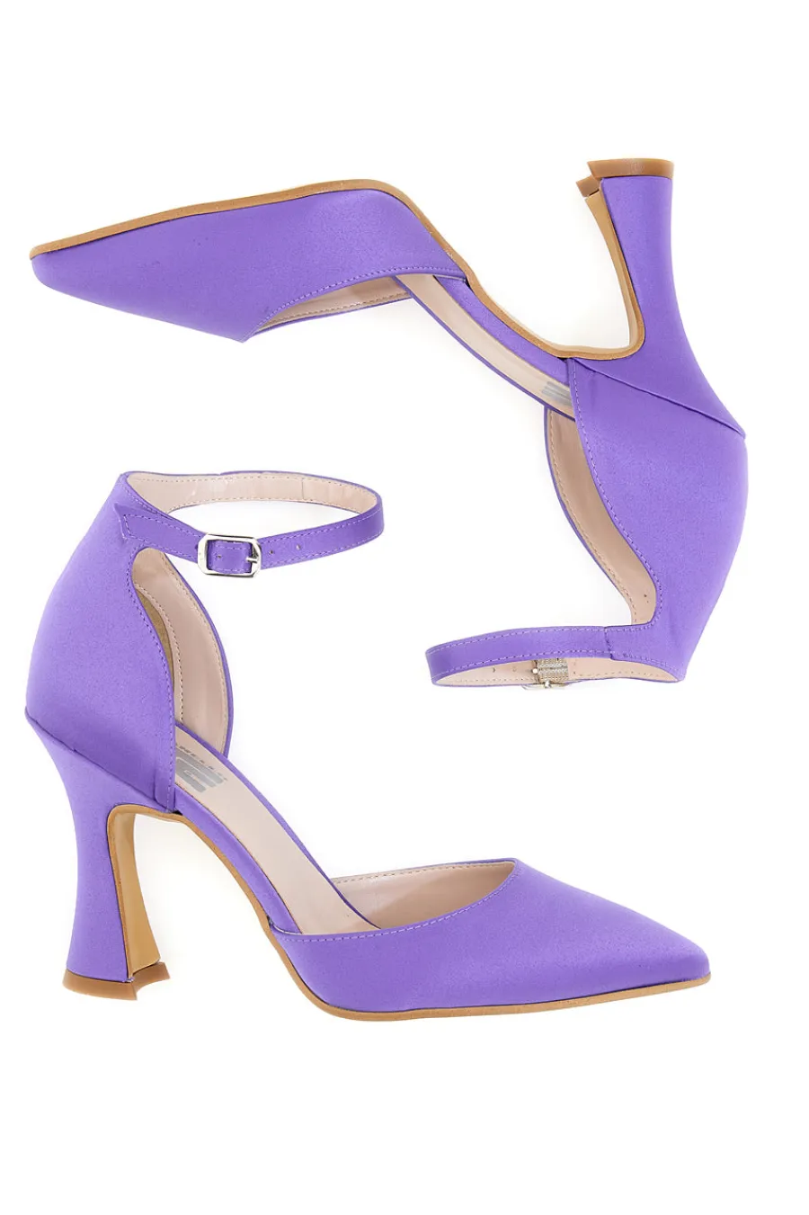 Décolleté a Punta 704 Raso Glicine-PITTARELLO LOVE Outlet