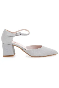 Décolleté Argento Con Tacco a Blocco 2781-PITTARELLO ROMANTIC Hot