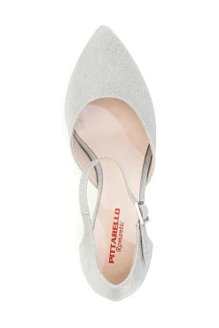 Décolleté Argento Con Tacco a Blocco 2781-PITTARELLO ROMANTIC Hot