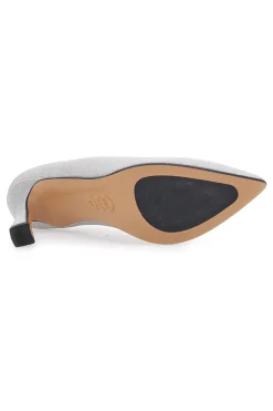 Décolleté argento glitter con tacco medio 5384-PITTARELLO ROMANTIC Online