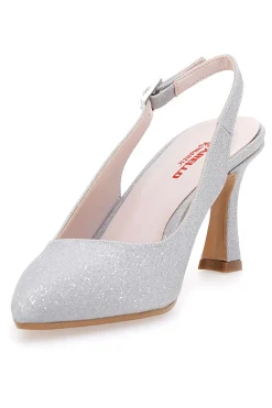 Décolleté Argento Tacco 9 Cm 2371-PITTARELLO ROMANTIC Best