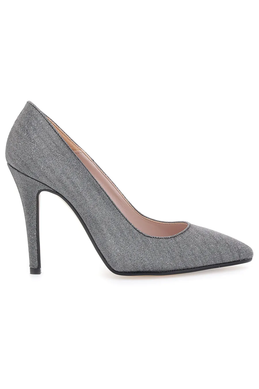 Dècolletè a stiletto nere con brillantini 2423-PITTARELLO ROMANTIC Discount