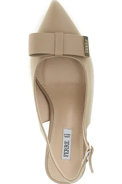 Décolleté con cinturino e dettaglio metallico Ferre F030-FERRE' Clearance