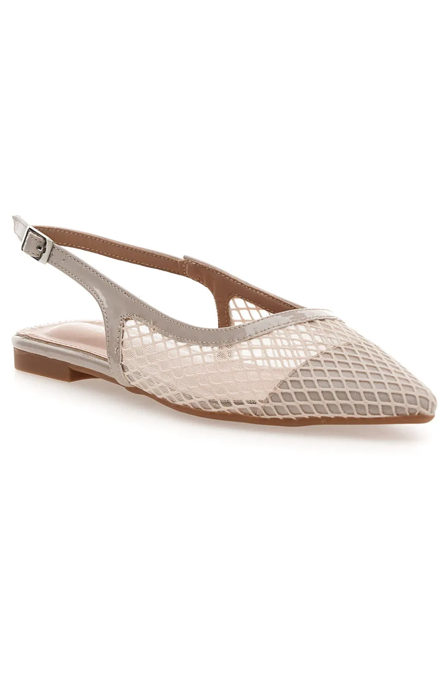 Décolleté beige con cinturino posteriore Le havre XQJ52012-LE HAVRE PARIS Discount