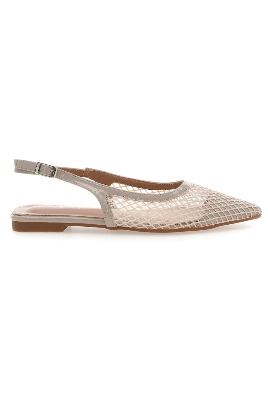 Décolleté beige con cinturino posteriore Le havre XQJ52012-LE HAVRE PARIS Discount