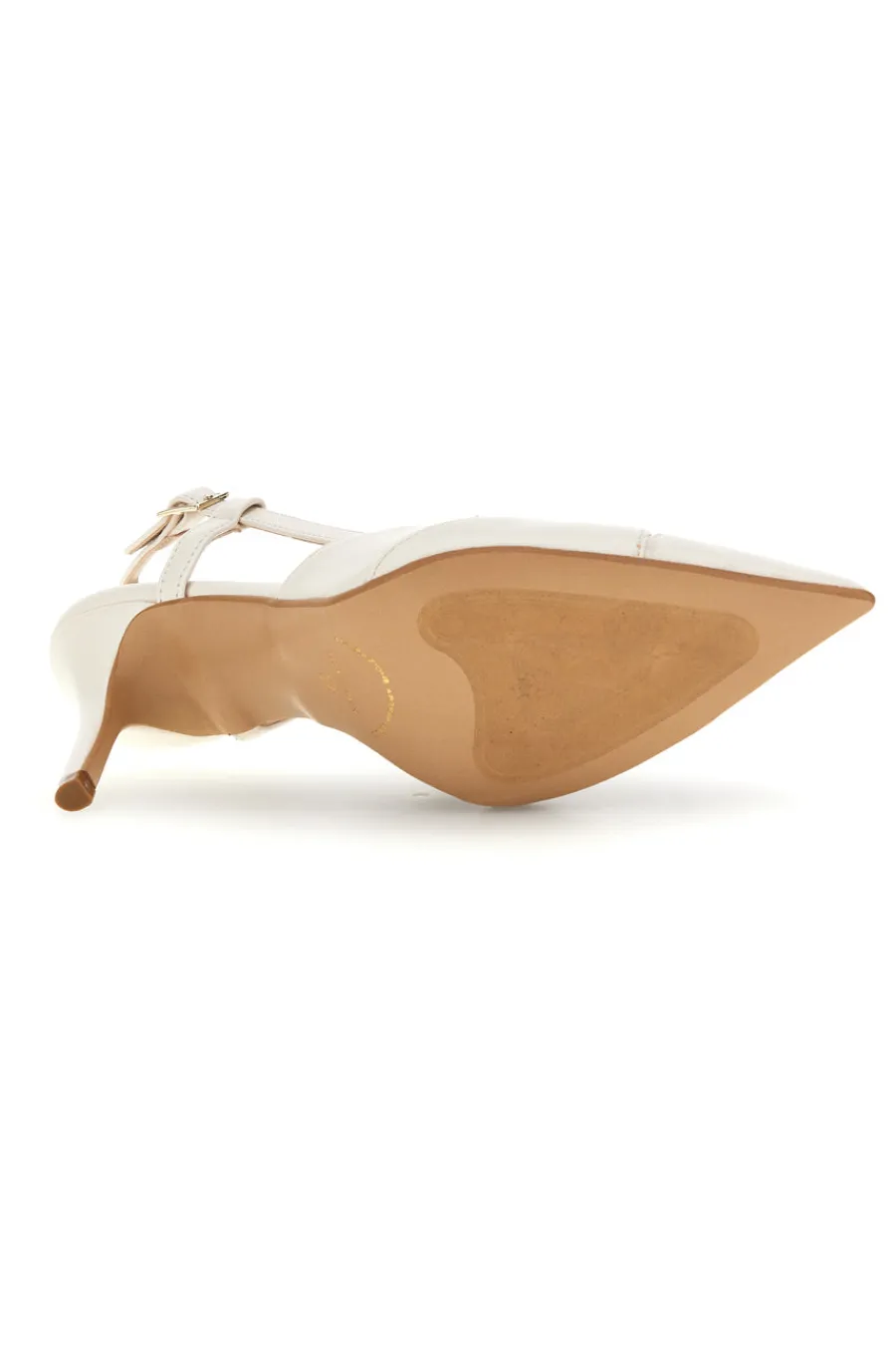 Décolleté in vera pelle con cinturino P7060-FRANCESCA GRITTI Outlet