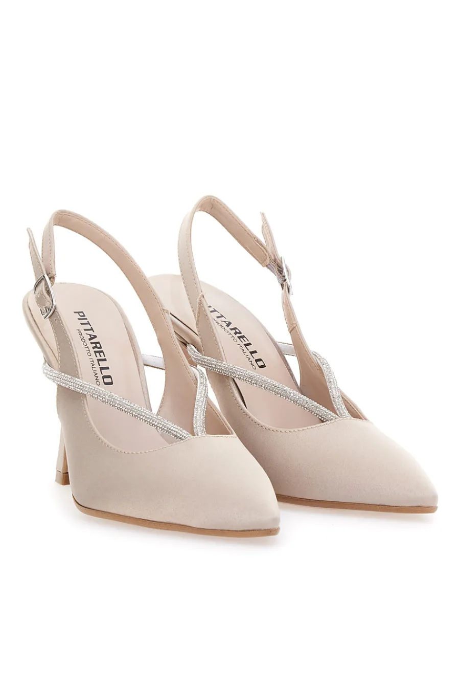 Décolleté Slingback con Strass 100-PITTARELLO Online