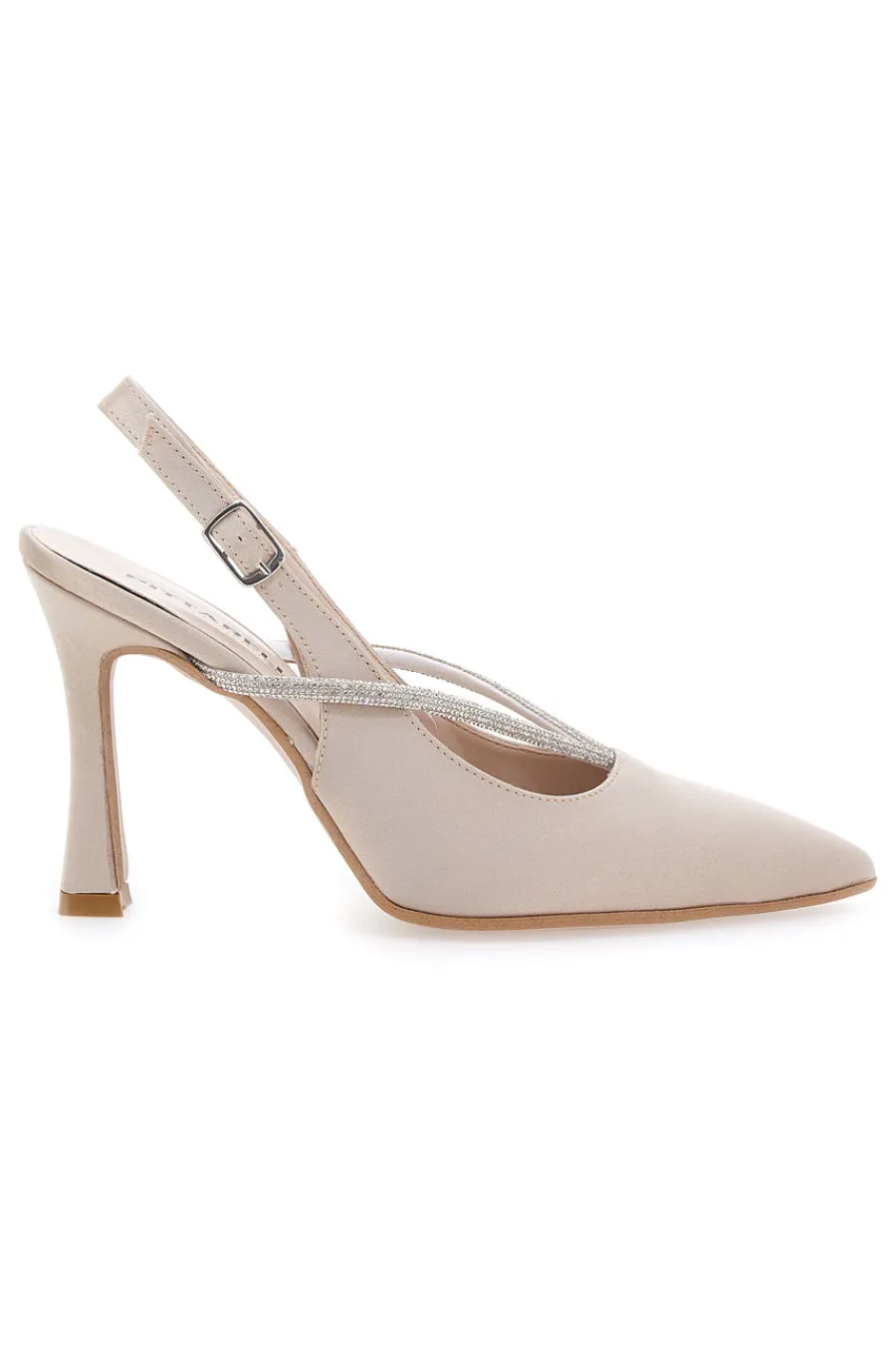 Décolleté Slingback con Strass 100-PITTARELLO Online