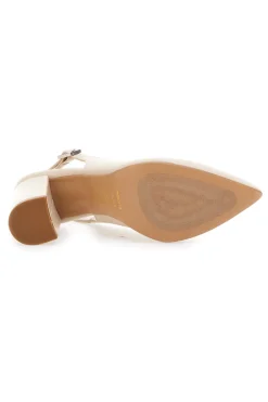 Décolleté Beige Slingback con Tacco Medio 2264-PITTARELLO GLAM Online