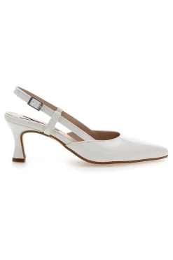 Décolleté bianche slingback Made in Italy Pittarello 4394-PITTARELLO VERA Outlet