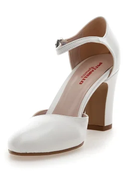 Décolleté Bianche Tacco 8 Cm 2569-PITTARELLO ROMANTIC Discount
