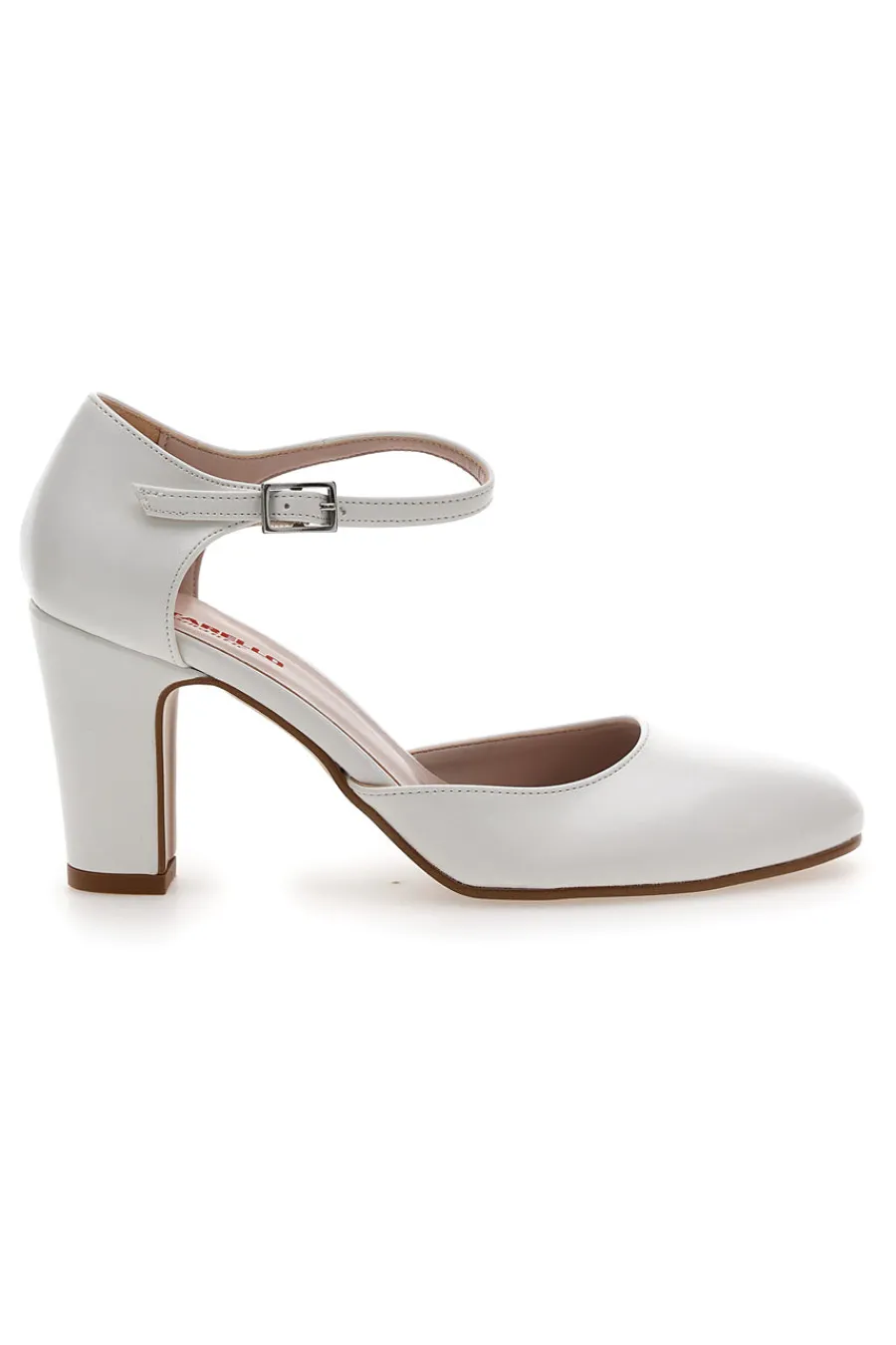 Décolleté Bianche Tacco 8 Cm 2569-PITTARELLO ROMANTIC Discount