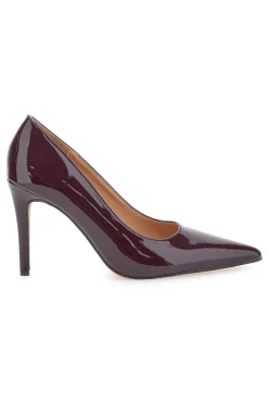 Décolleté bordeaux in vernice con tacco a spillo 1926H36-MON DIEU New