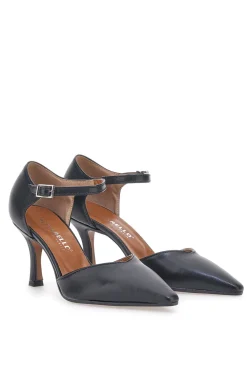 Décolleté con Cinturino 873 Nere-PITTARELLO Discount