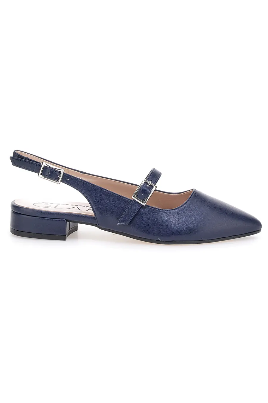 Décolleté da donna blu con cinturino slingback 3888-PITTARELLO GLAM Clearance