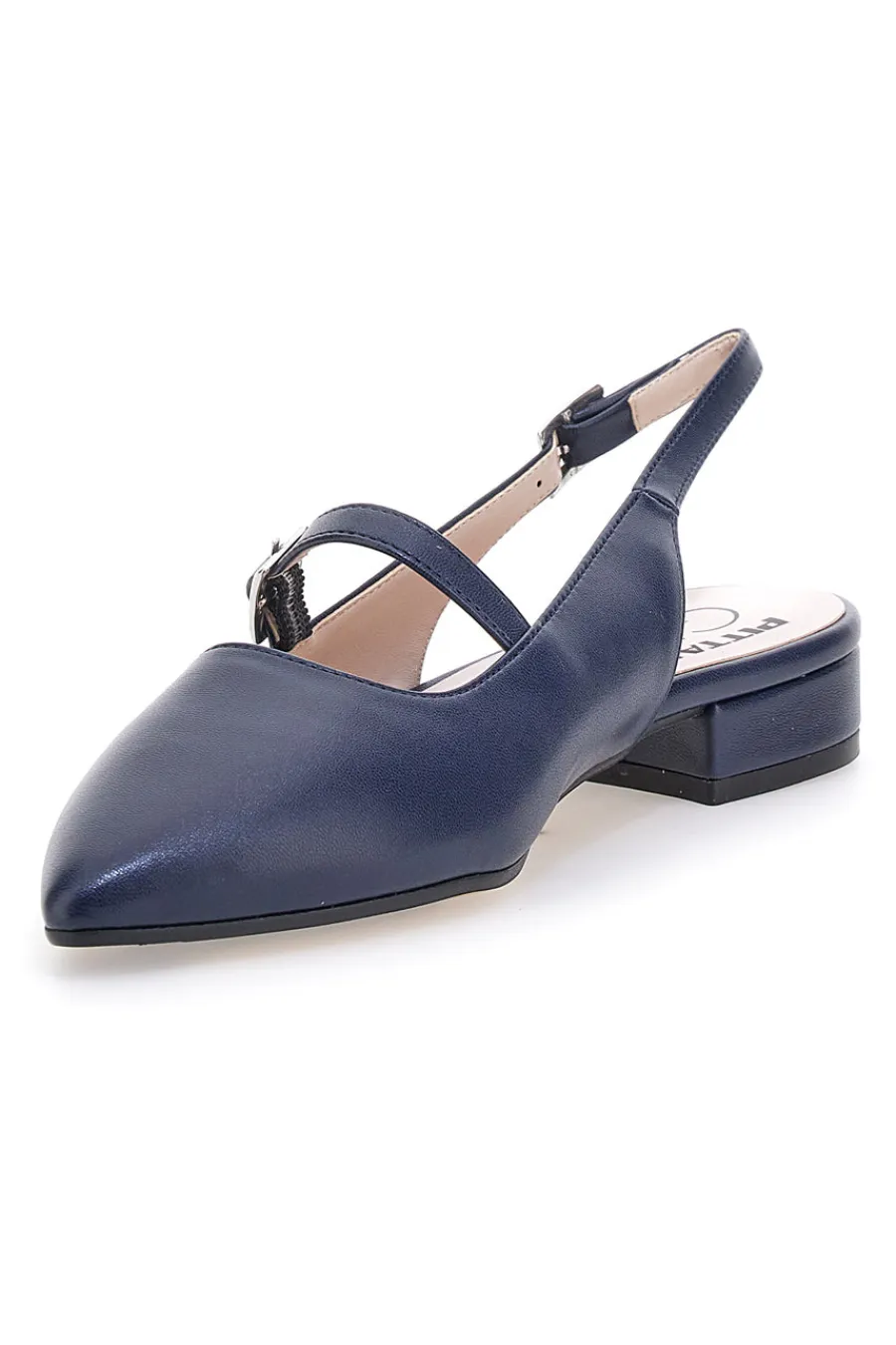 Décolleté da donna blu con cinturino slingback 3888-PITTARELLO GLAM Clearance