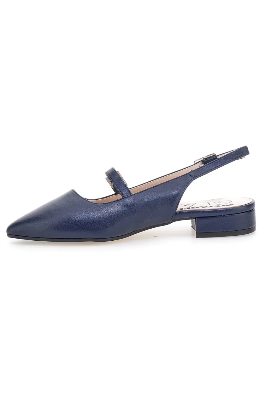Décolleté da donna blu con cinturino slingback 3888-PITTARELLO GLAM Clearance