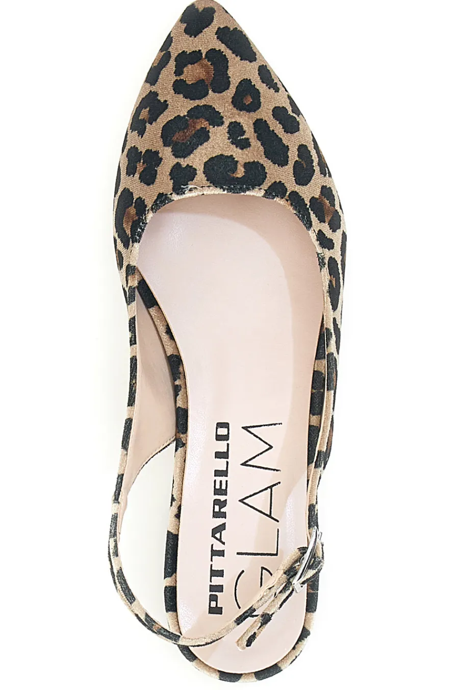 Décolleté da donna leopardato con cinturino slingback 3883-PITTARELLO GLAM Discount