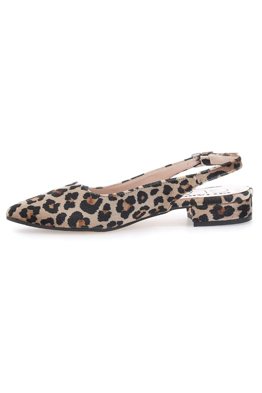 Décolleté da donna leopardato con cinturino slingback 3883-PITTARELLO GLAM Discount