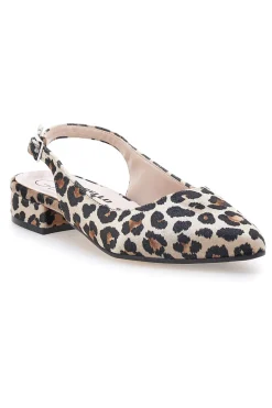 Décolleté da donna leopardato con cinturino slingback 3883-PITTARELLO GLAM Discount