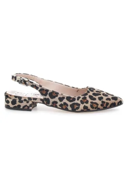 Décolleté da donna leopardato con cinturino slingback 3883-PITTARELLO GLAM Discount