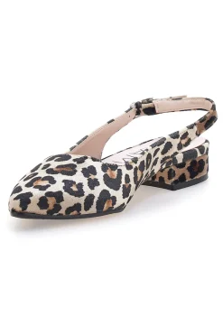 Décolleté da donna leopardato con cinturino slingback 3883-PITTARELLO GLAM Discount