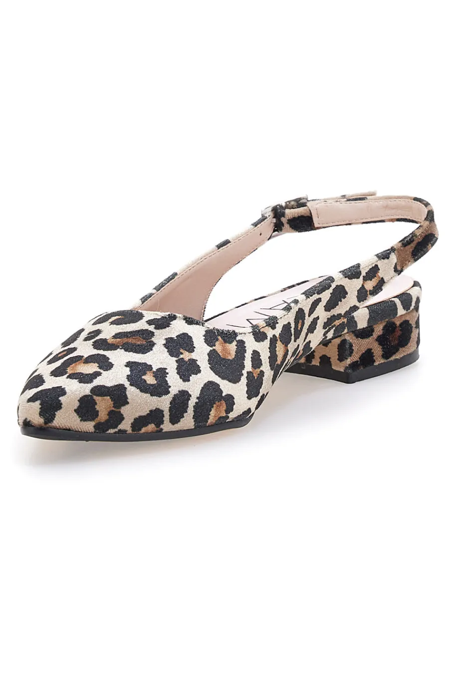 Décolleté da donna leopardato con cinturino slingback 3883-PITTARELLO GLAM Discount