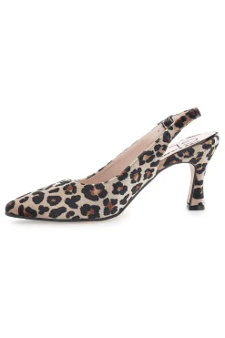 Décolleté da donna leopardato con cinturino slingback 31441-PITTARELLO GLAM Clearance