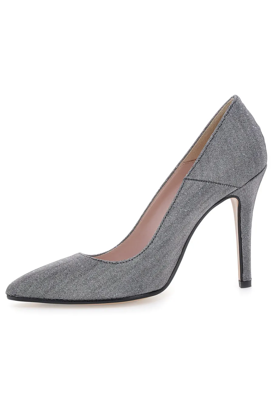 Décolleté grigio scuro glitter con tacco alto 5423-PITTARELLO ROMANTIC Clearance
