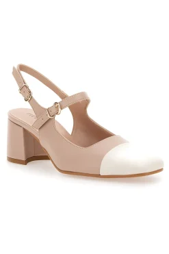 Décolleté Mary Jane Beige 508C-PITTARELLO COUTURE Clearance