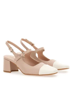 Décolleté Mary Jane Beige 508C-PITTARELLO COUTURE Clearance