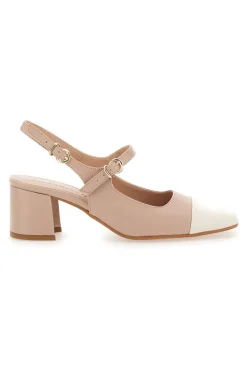 Décolleté Mary Jane Beige 508C-PITTARELLO COUTURE Clearance