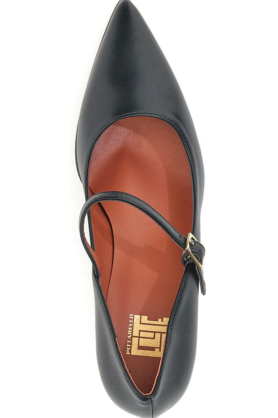 Décolleté Mary Jane nere con tacco basso 6061-PITTARELLO ELITE New