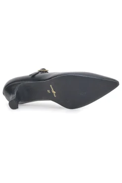 Décolleté Mary Jane nere con tacco basso 6061-PITTARELLO ELITE New