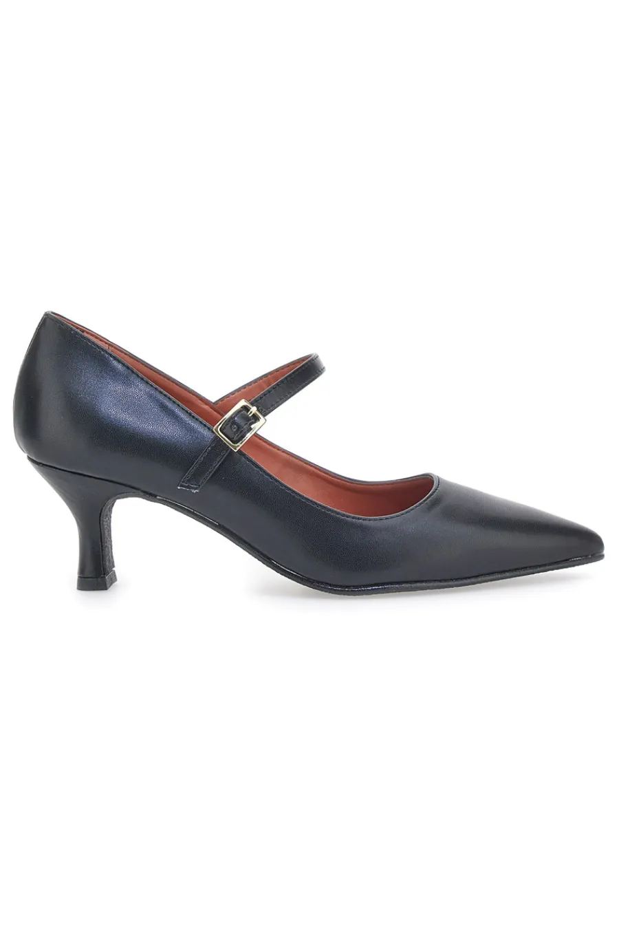 Décolleté Mary Jane nere con tacco basso 6061-PITTARELLO ELITE New