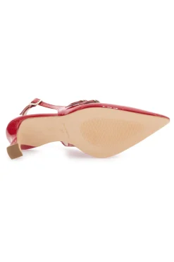 Décolleté Mary Jane Rosso Fuoco 3591-PITTARELLO GLAM Best