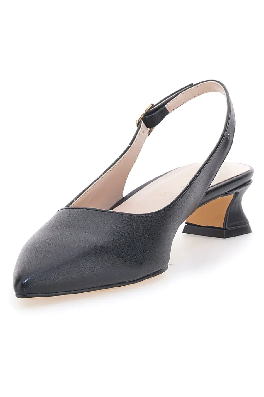 Décolleté Nere A Punta Con Tacco Basso 3614-PITTARELLO GLAM Sale