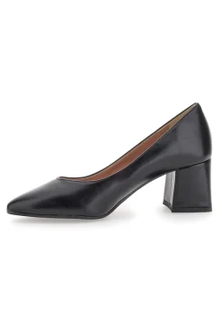 Décolleté nere a punta e tacco a blocco 774-PITTARELLO CLASS New