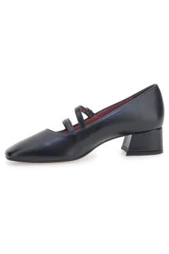 Décolleté nere con cinturini e tacco basso 6685-PITTARELLO GLAM Sale