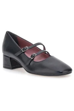 Décolleté nere con cinturini e tacco basso 6685-PITTARELLO GLAM Sale