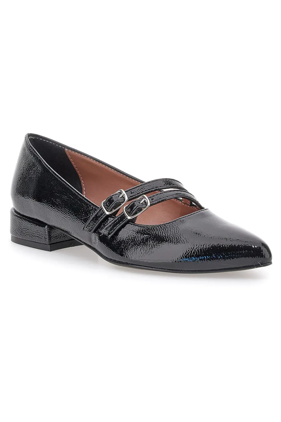 Décolleté nere con cinturini 3664-PITTARELLO GLAM Clearance