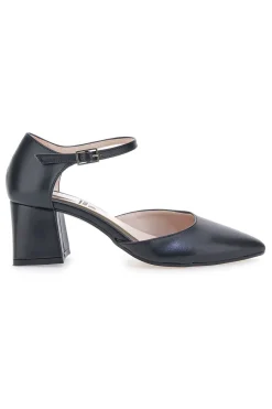 Décolleté nere con cinturino alla caviglia Made in Italy 4781-PITTARELLO VERA Online