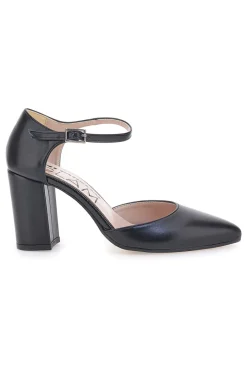 Décolleté Nere Con Cinturino e Tacco a Blocco 2615-PITTARELLO GLAM Hot