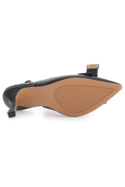 Décolleté Nere Con Cinturino e Tacco F030-FERRE' Clearance