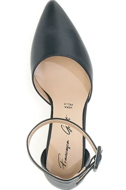 Décolleté nere con cinturino 8017-FRANCESCA GRITTI
