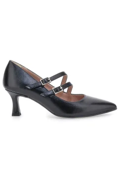 Décolleté nere con cinturino Obliquo 4362-PITTARELLO CLASS Best