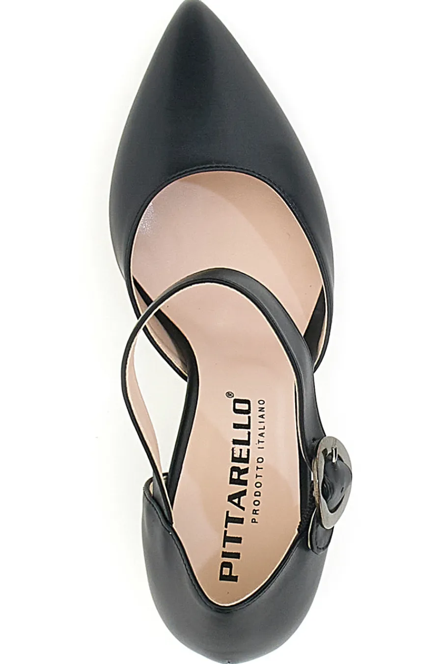 Décolleté Nere con Cinturino 4122-PITTARELLO