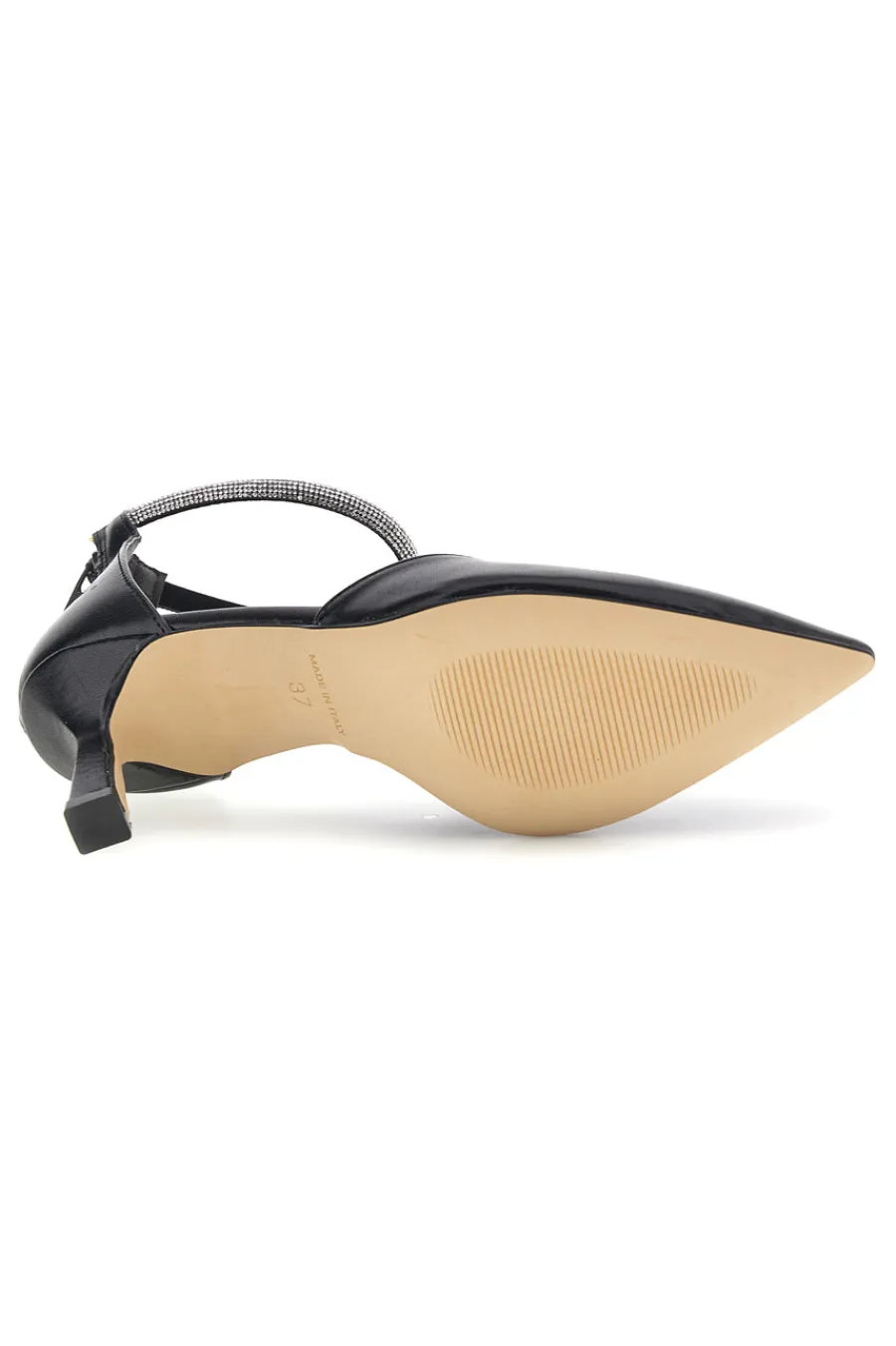 Décolleté nere con cinturino 709-PITTARELLO COUTURE Outlet